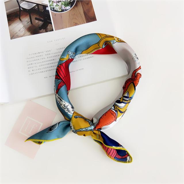 Printed scarf scarf - Inspiren-Ezone