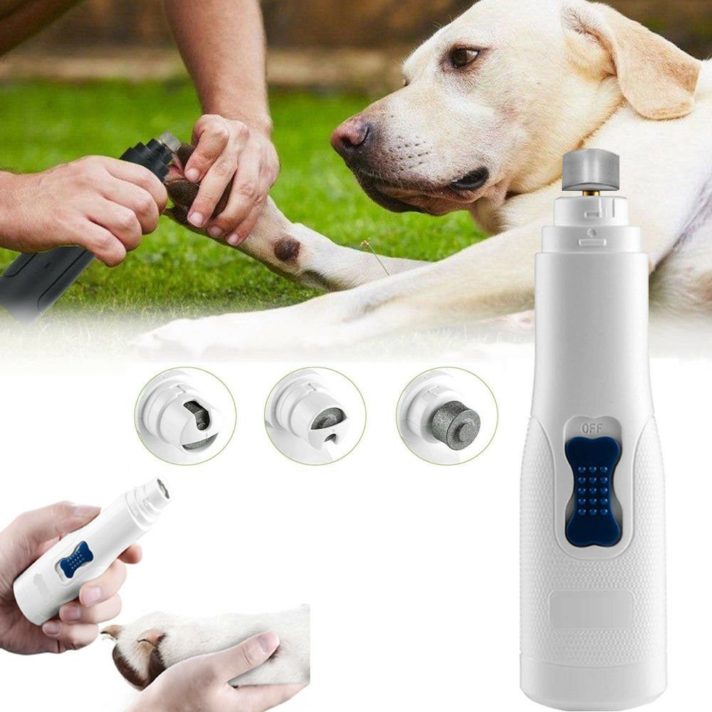 Professional Pet Dog Cat Nail Trimmer Grooming Tool Grinder Electric Clipper Kit - Inspiren-Ezone