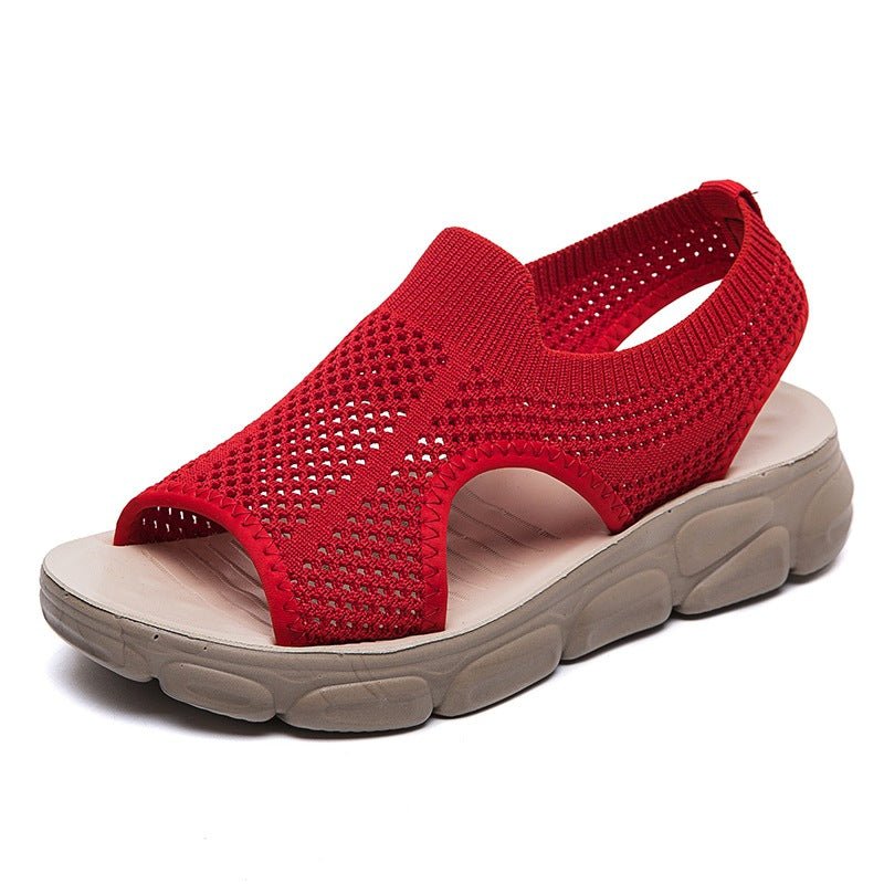 Rome Fashion Breathable Soft Sole Sandals - Inspiren-Ezone