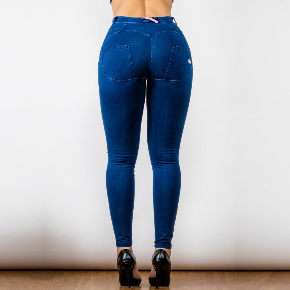 Shascullfites Melody Bum Lift Jeggings Push Up Pants Four Ways Stretchable Super Skinny Leggings - Inspiren-Ezone