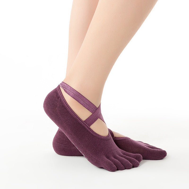Silicone Anti Slip Five Finger Socks - Inspiren-Ezone