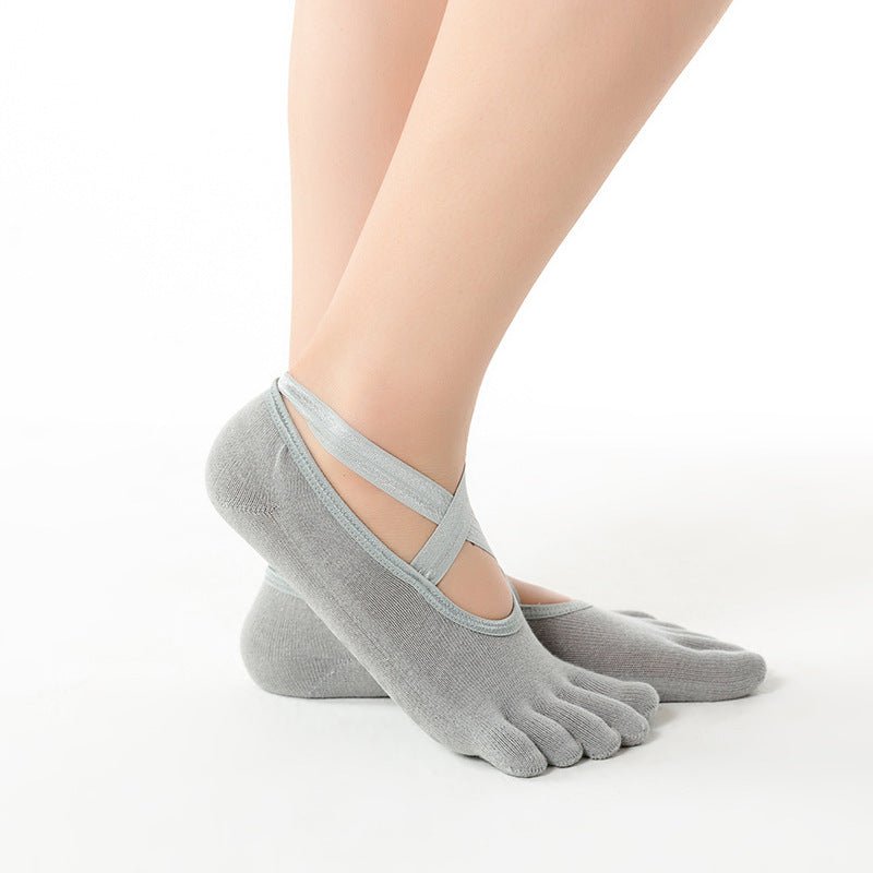 Silicone Anti Slip Five Finger Socks - Inspiren-Ezone