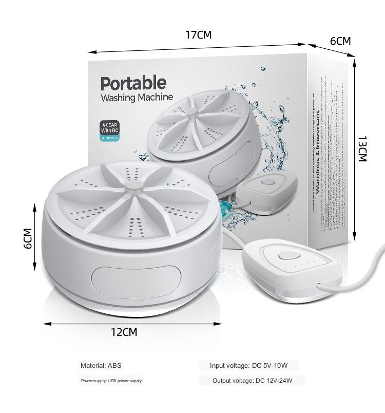 Small Appliance Portable Turbo Washing Machine Remote Control - Inspiren-Ezone
