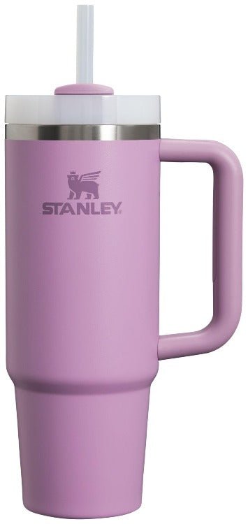 Stanley Quencher H2.0 FlowState Stainless Steel Vacuum Insulated Tumbler with Lid and Straw for Water, Iced Tea or Coffee, Smoothie and More, Lilac, 30oz - Inspiren-Ezone