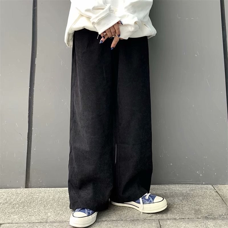Trendy Wide Leg Casual Pants - Inspiren-Ezone