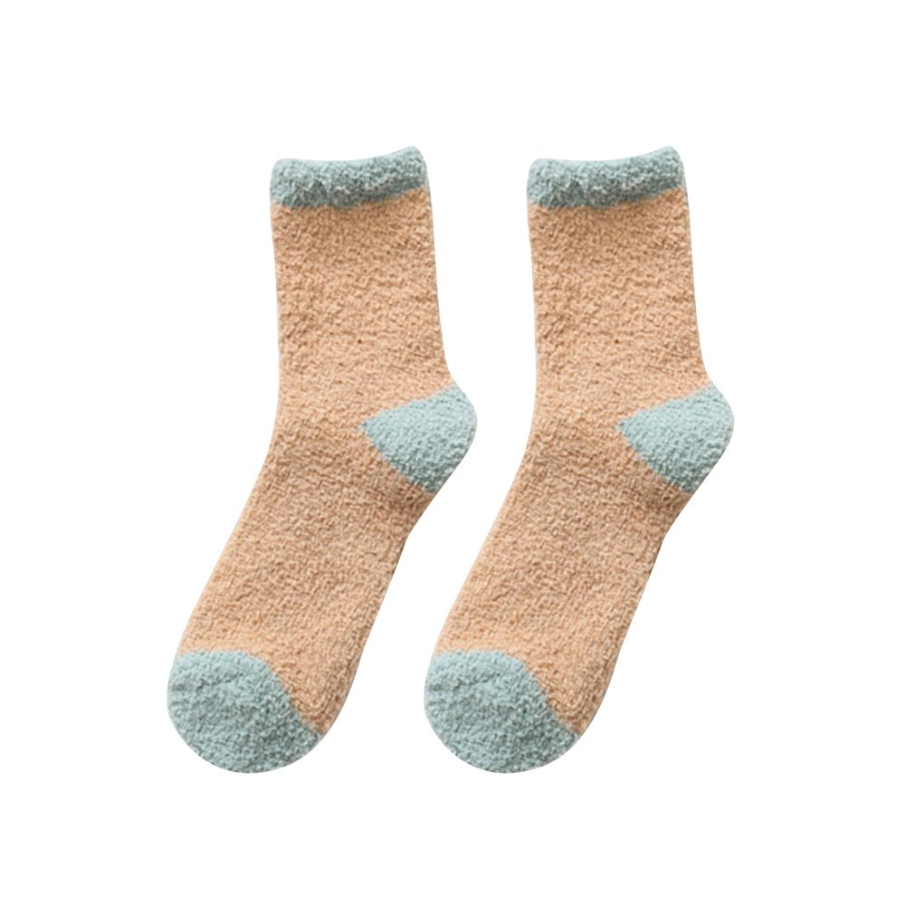 Warm Thick Non-Slip Coral Fleece Socks - Inspiren-Ezone