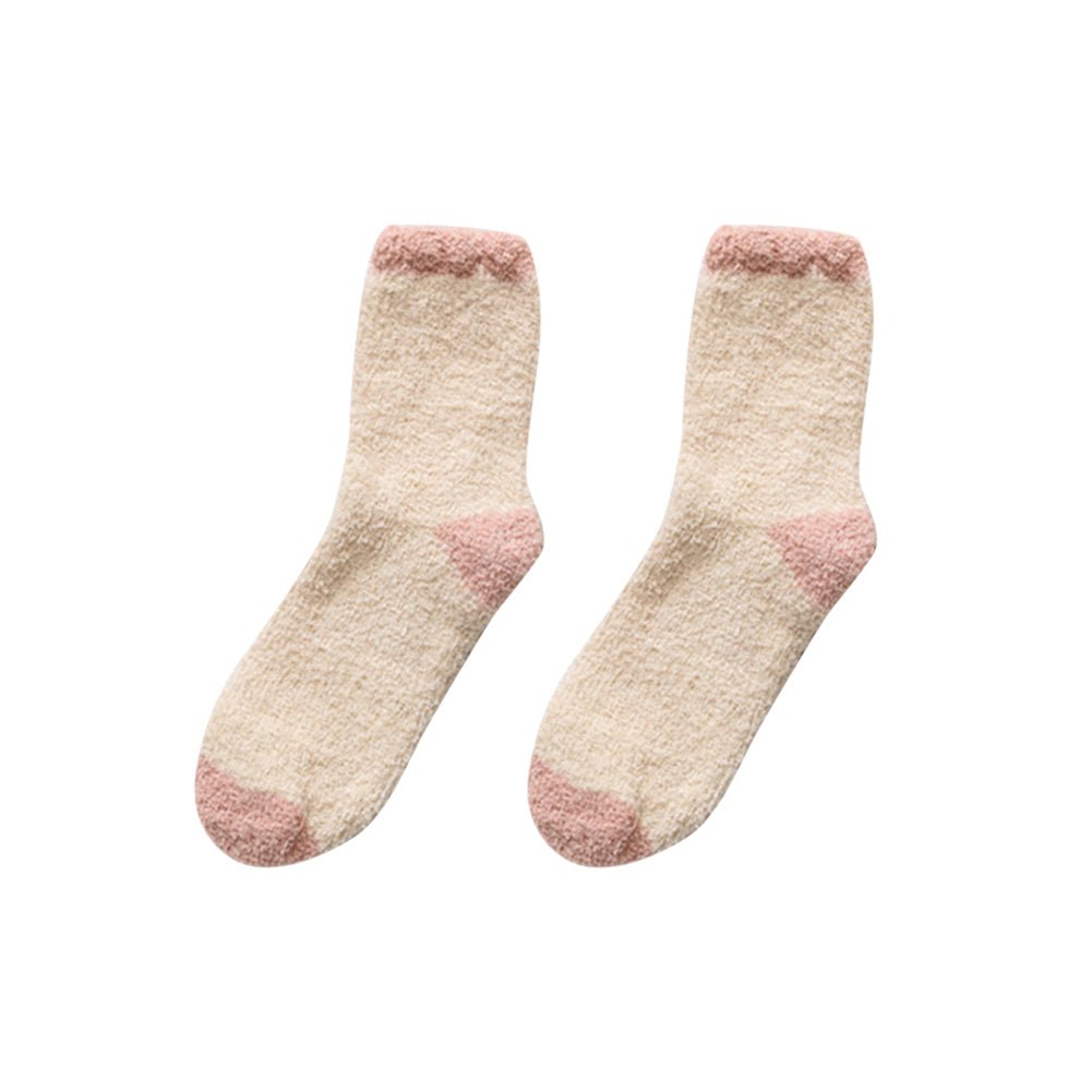 Warm Thick Non-Slip Coral Fleece Socks - Inspiren-Ezone