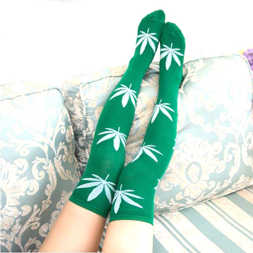 Weed Knee High Socks - Inspiren-Ezone