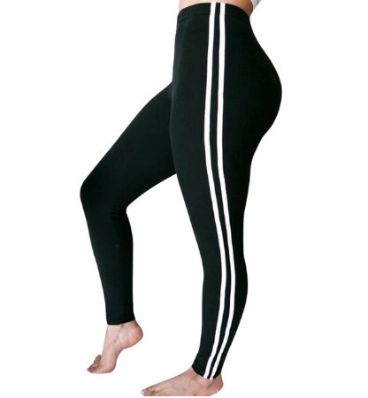 Women Running Pants Slim Fitness Leggings Patchwork Elastic Sport Pants Yoga Leggins Gym Training Trousers - Inspiren-Ezone