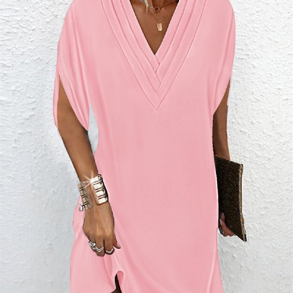 Women's Fashionable Batwing Sleeve Dress - Inspiren-Ezone