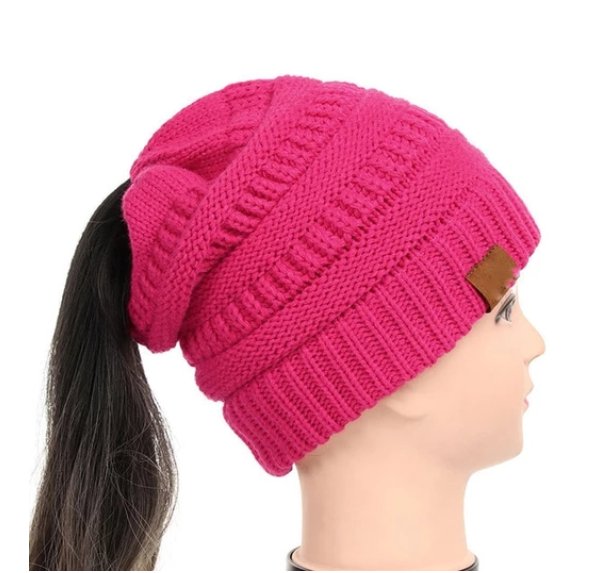 Women's Girl Stretch Knit Hat - Inspiren-Ezone