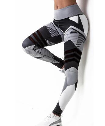 Women's Printed Slim Slimming Sports Leggings - Inspiren-Ezone