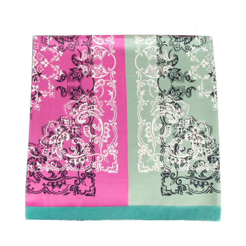 Women's scarf with twill silk printing material - Inspiren-Ezone