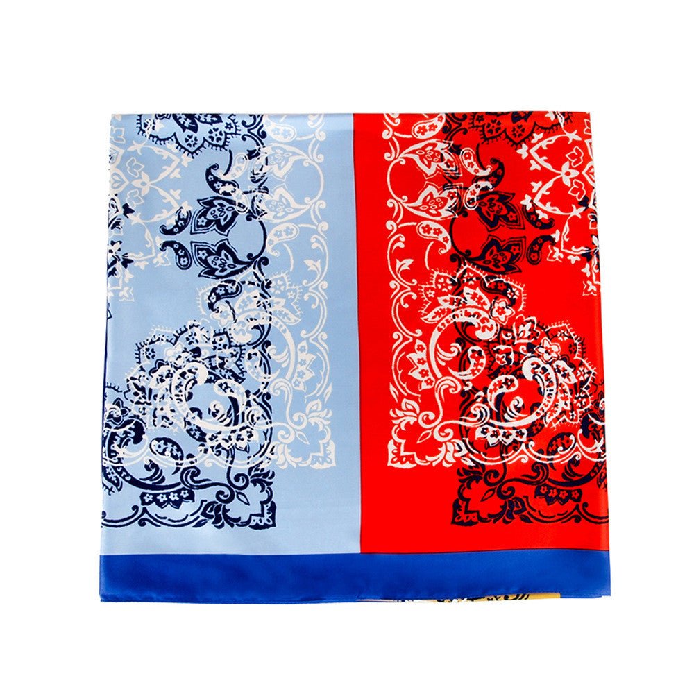 Women's scarf with twill silk printing material - Inspiren-Ezone