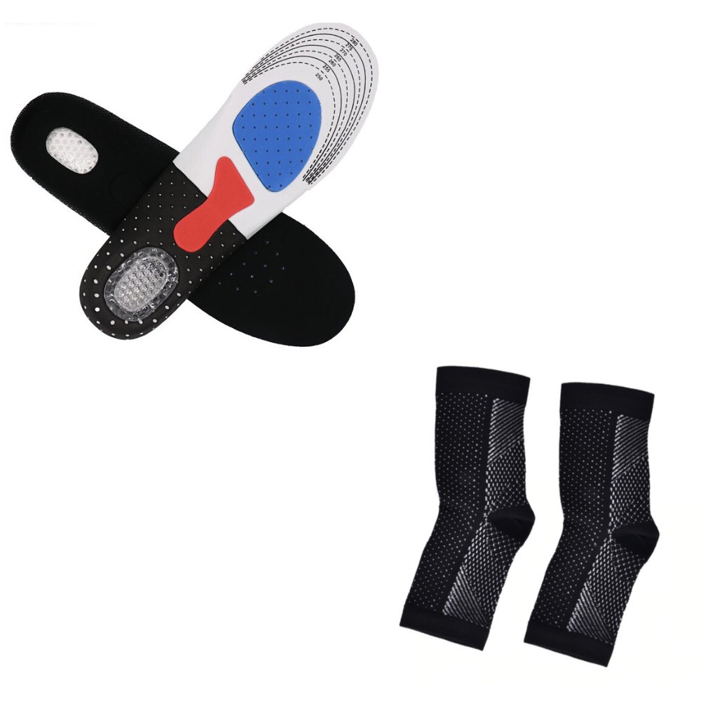 Yoga Ankle Support Sports Socks Fitness Sprain Protection Pressure Elastic Nylon Foot Cover - Inspiren-Ezone